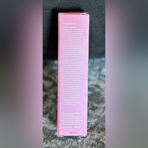 Yensa Pink Lotus Peptide Renewal - Picture 2 of 3